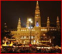 Shopping at the Christkindlmarkt, Vienna, Austria