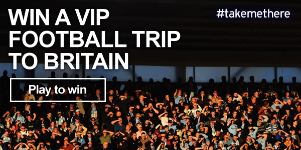 Win a Football Trip to Britain