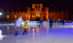 Winter ice rinks