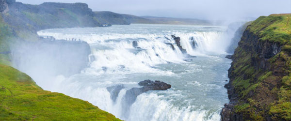 Gullfoss waterfall